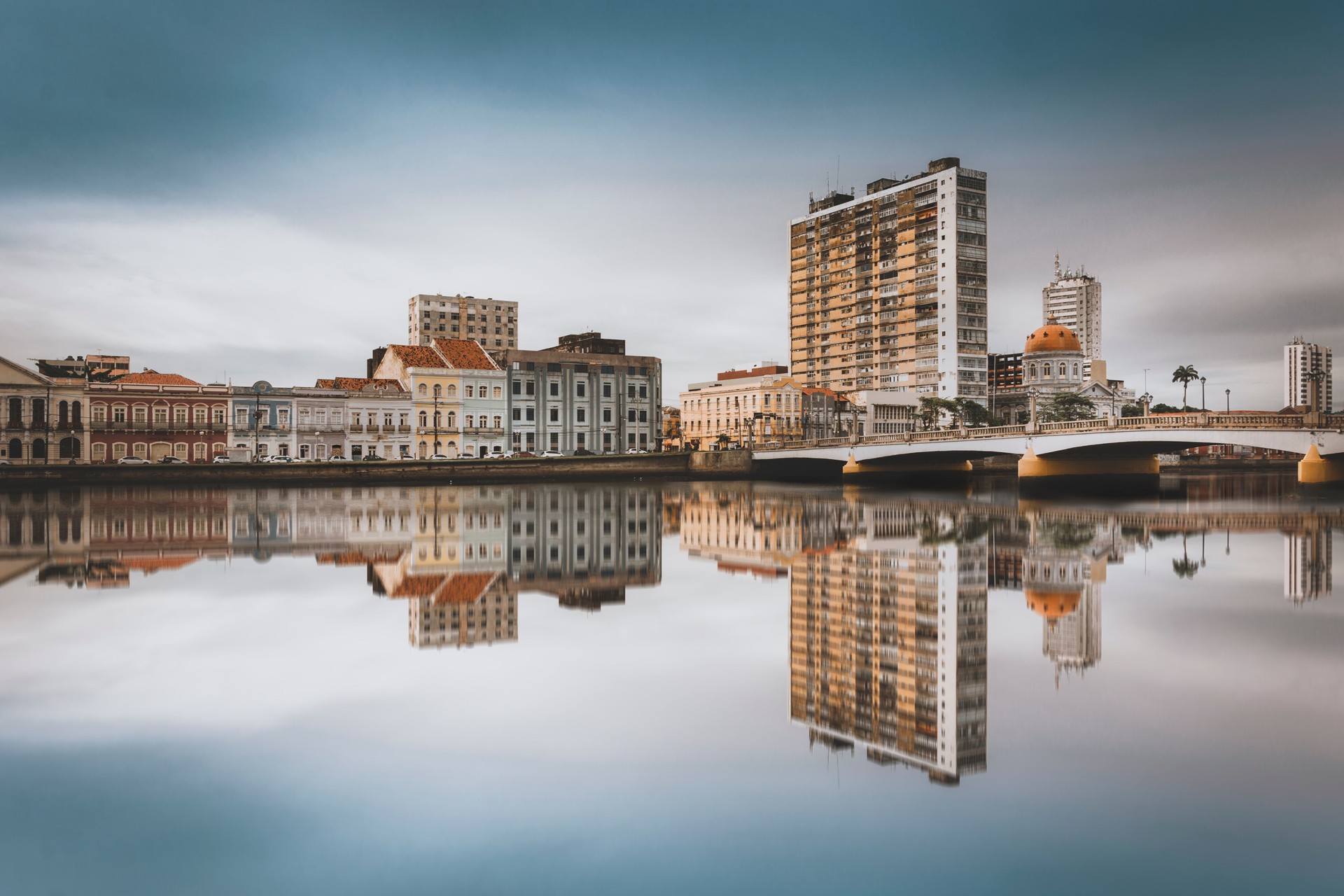 Highlight of one of the landscapes of the city Recife